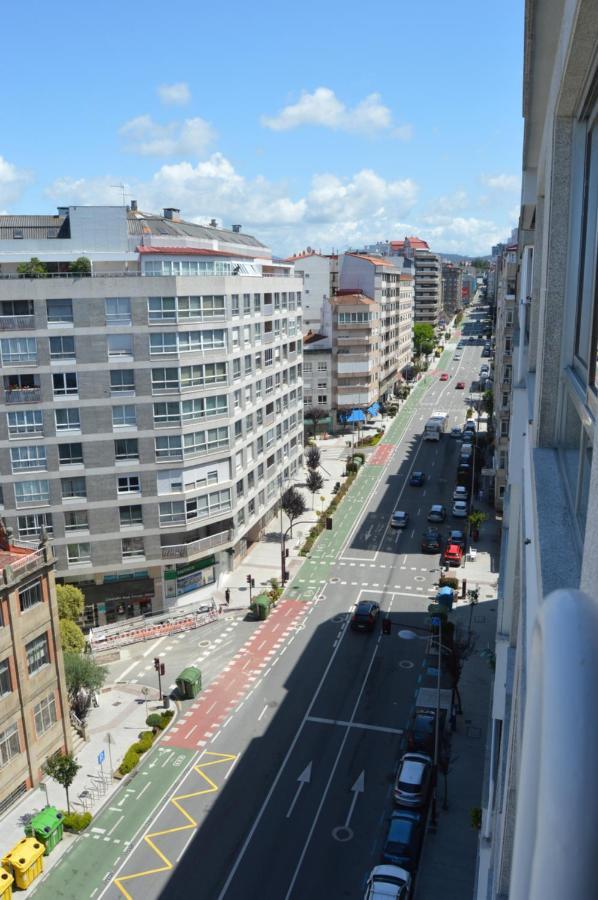 Fantastica Vista De La Ria De Vigo En Pleno Centroアパートメント エクステリア 写真