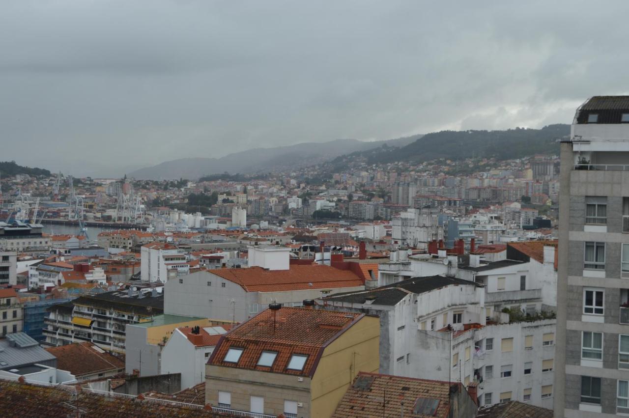 Fantastica Vista De La Ria De Vigo En Pleno Centroアパートメント エクステリア 写真