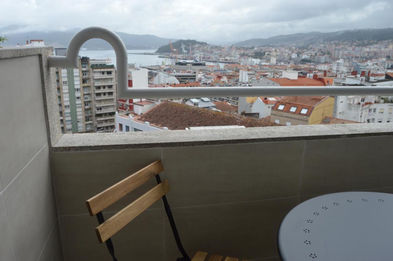 Fantastica Vista De La Ria De Vigo En Pleno Centroアパートメント エクステリア 写真